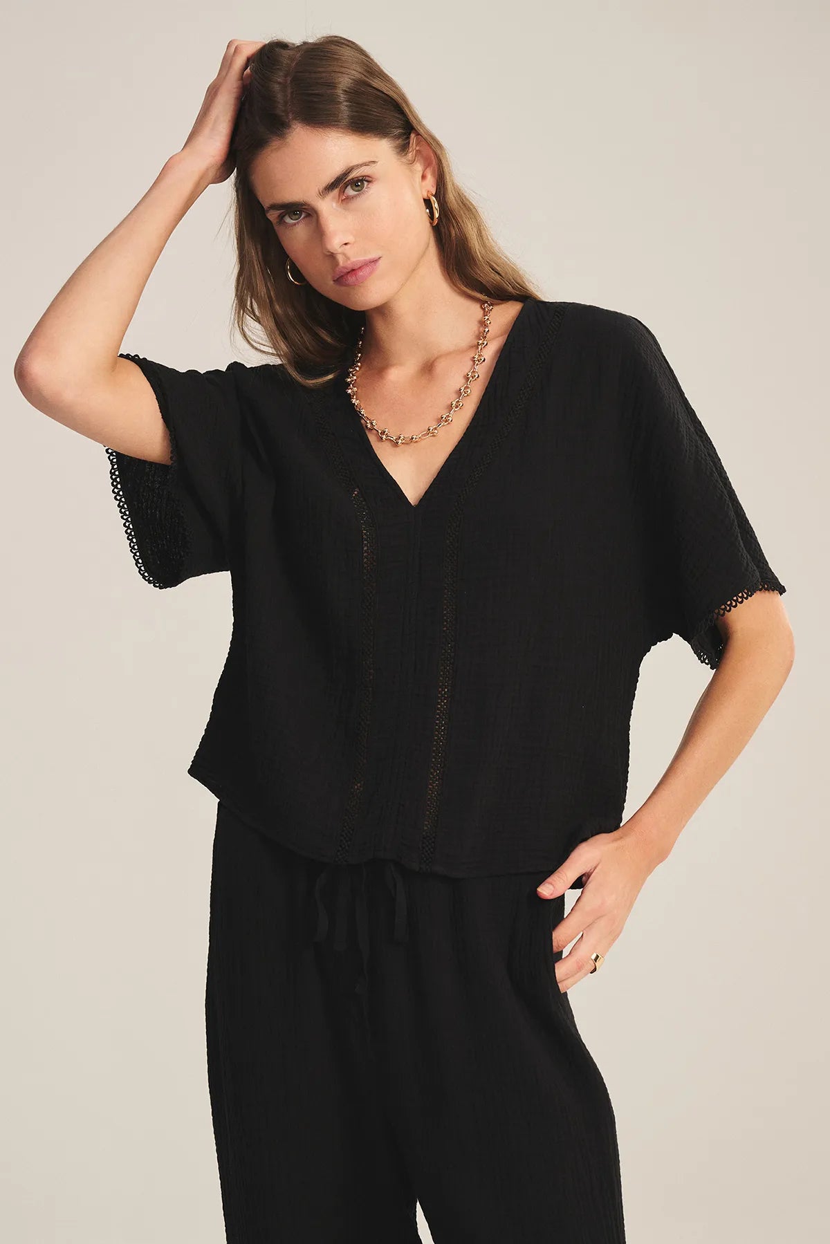 Verna Top Shirts &amp; Tops Velvet by Graham &amp; Spencer