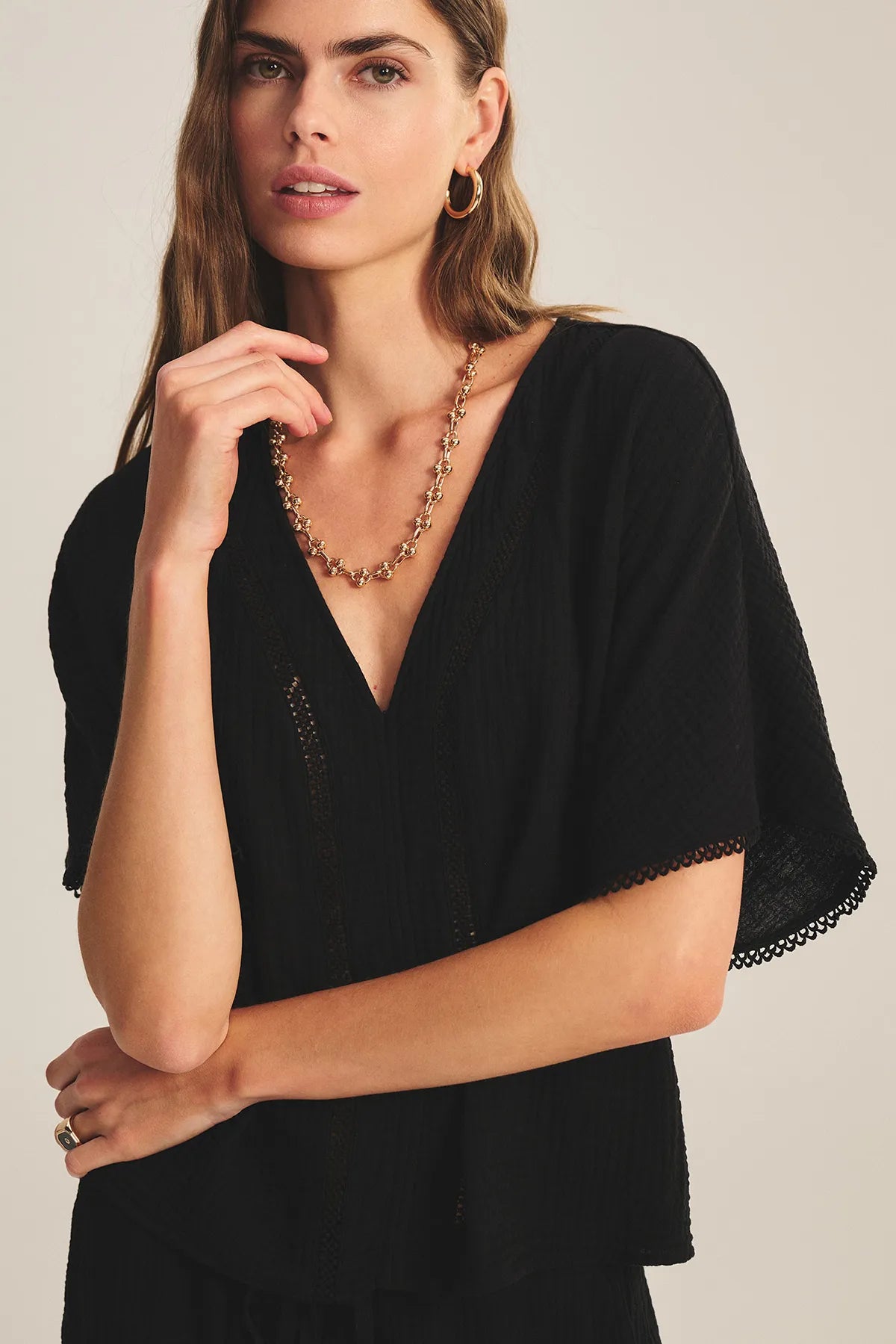 Verna Top Shirts &amp; Tops Velvet by Graham &amp; Spencer