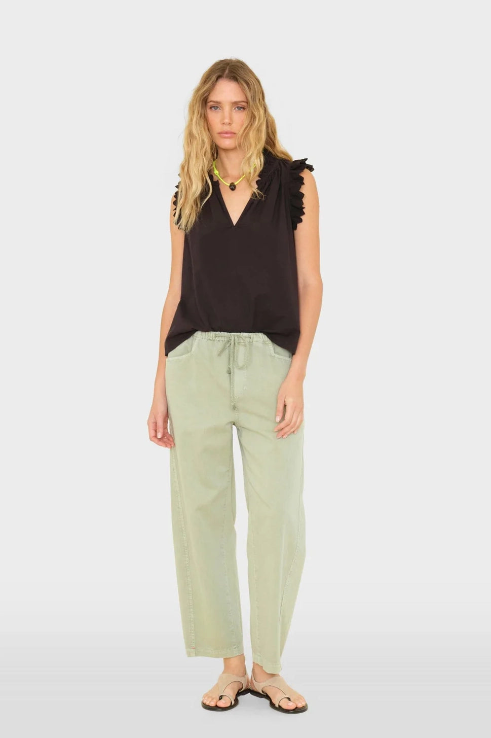 Light Army Baxter Twill Pant Pants Xirena