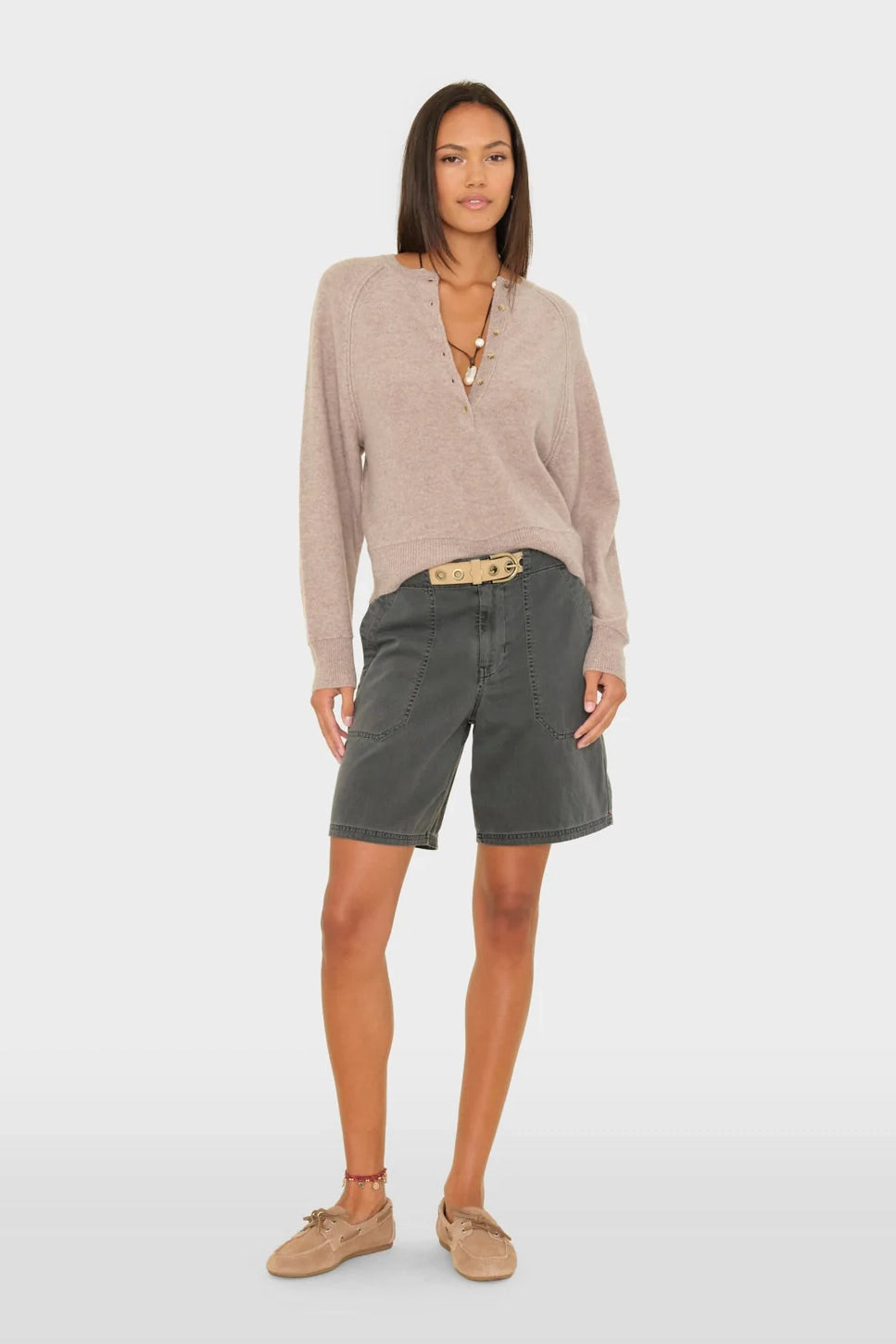 Carbon Toby Twill Short Shorts Xirena