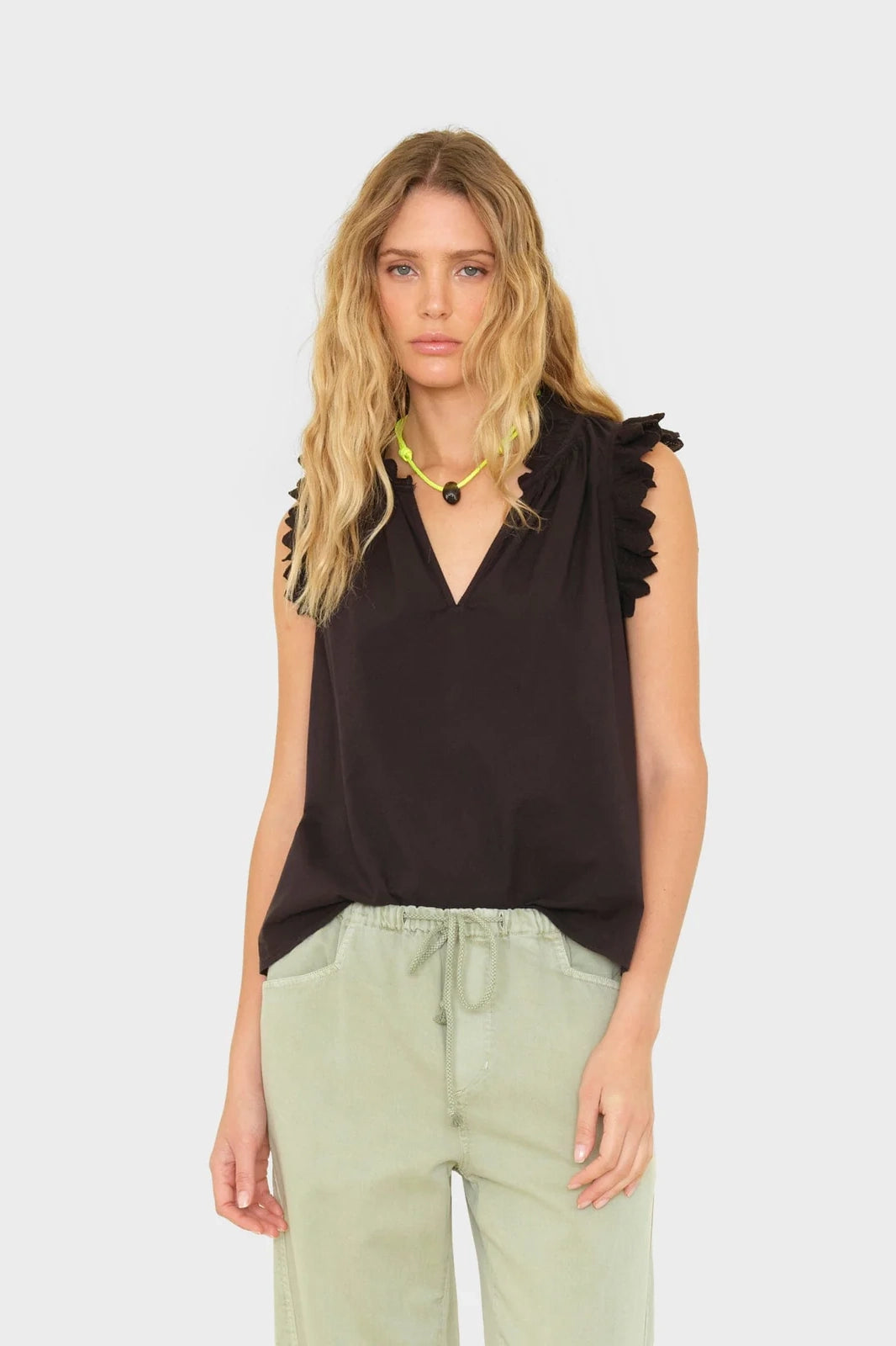 Black Bexie Top Shirts & Tops Xirena