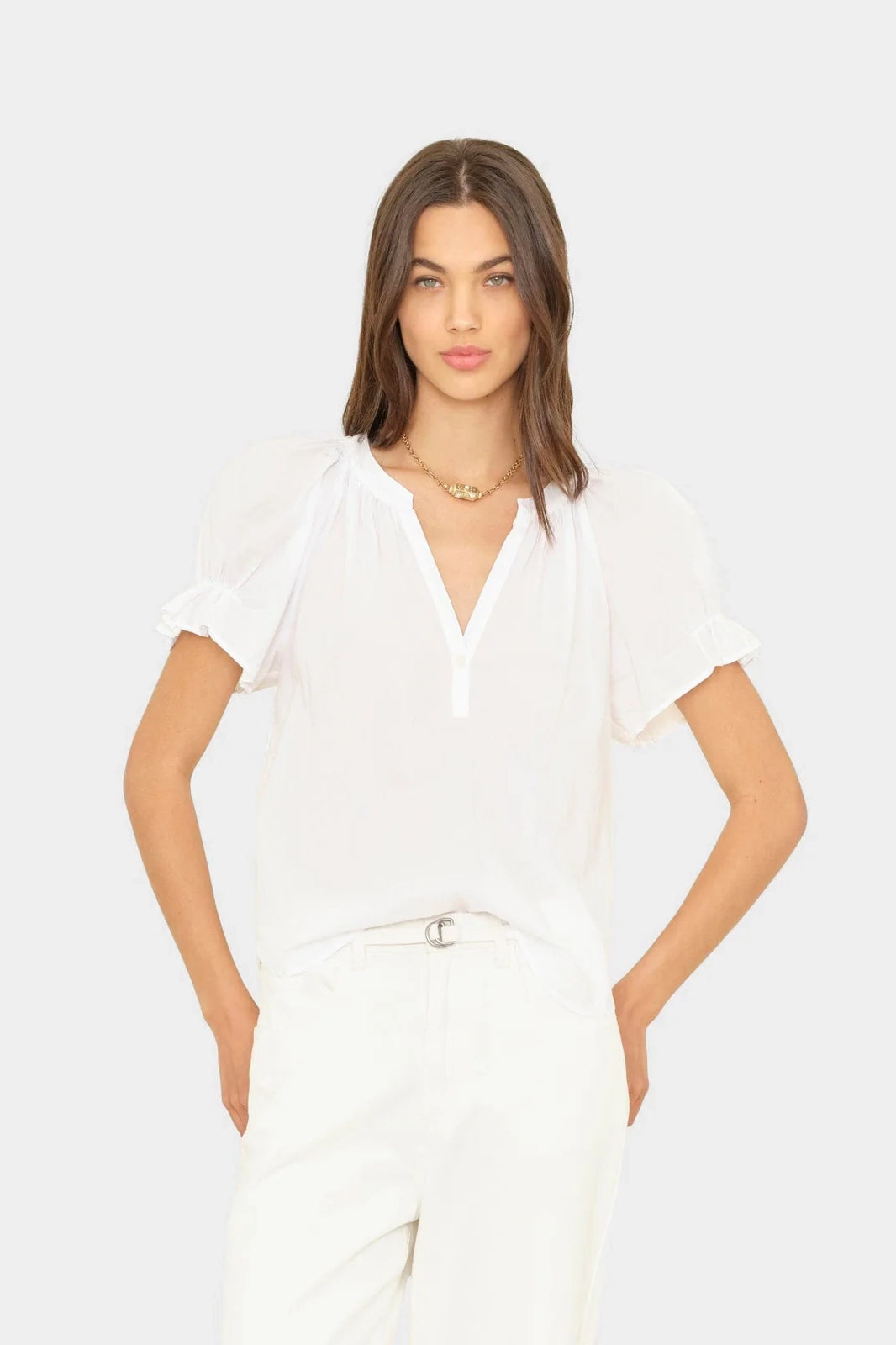 Capri Blue Astryde Top Shirts & Tops Xirena