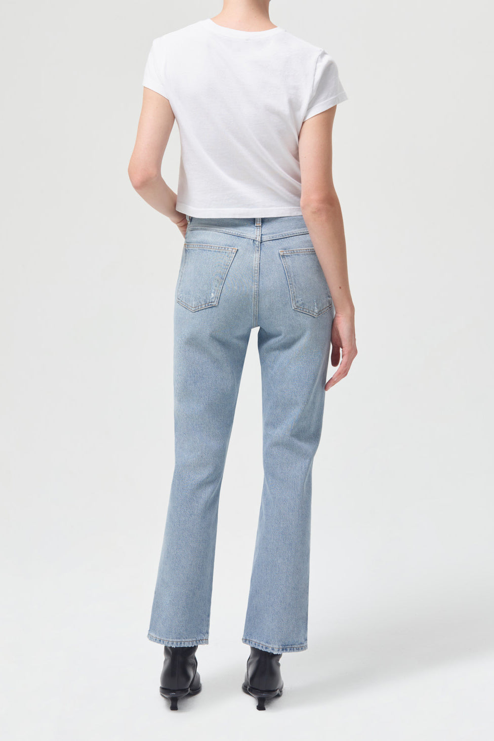 Adine Shrunken Tee T-Shirts Agolde