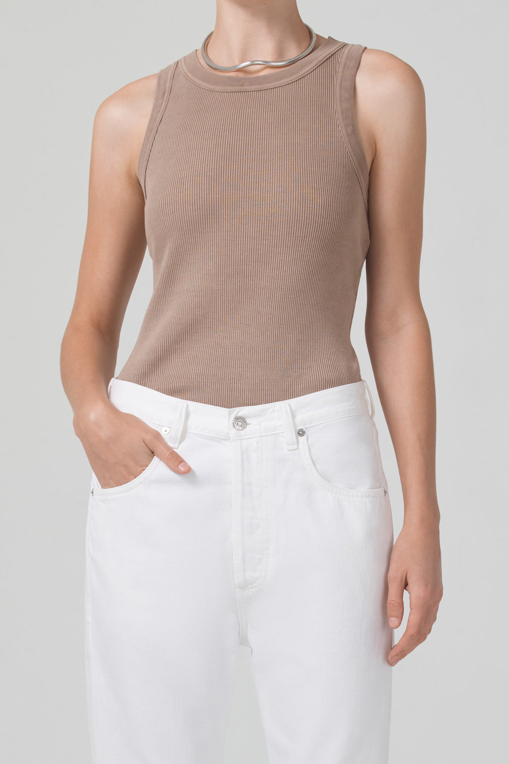 Isabel Rib Tank T-Shirts Citizens of Humanity