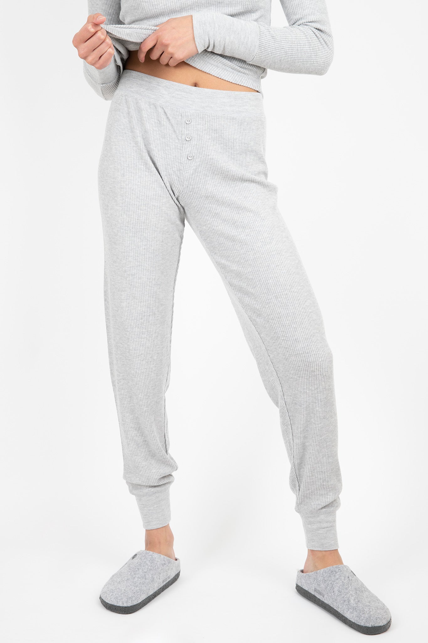 Textured Essentials Banded Pant Sleepwear P.J. Salvage