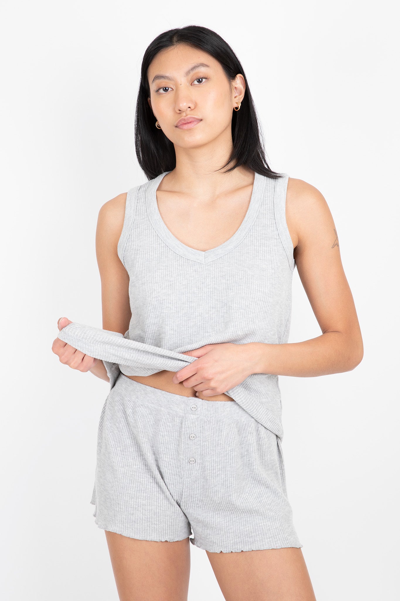 Textured Essentials Short Sleepwear P.J. Salvage